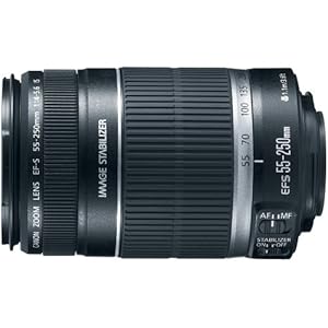 Canon EF-S 55-250mm f/4.0-5.6 IS II Telephoto Zoom Lens for Canon Digital SLR Cameras