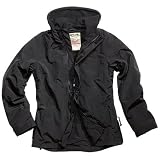 Surplus Ladies Windbreaker ZIPPER, SCHWARZ