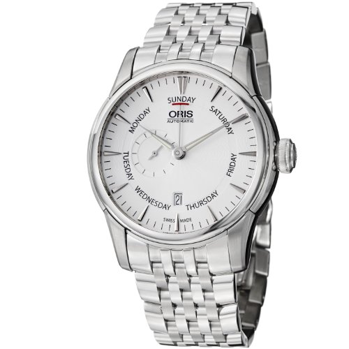 Oris Artelier Small Second Pointer Day Men's Stainless Steel Automatic Watch 74576664051MB