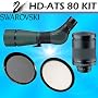 Swarovski ATS-80 HD Spotting Scope w/ ACCESSORY KIT BUNDLE