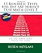 Search : 15 Realistic Tests for the SAT Subject Test Math Level 2