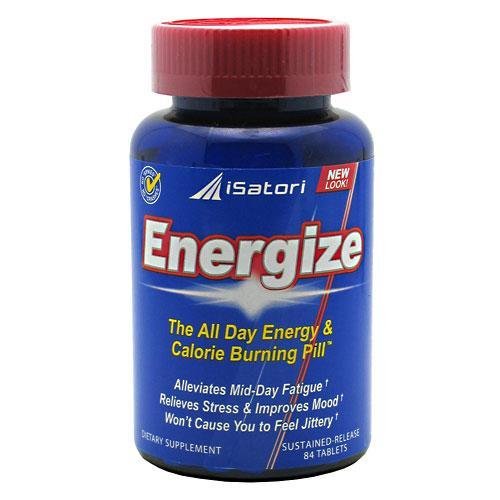 iSatori Energize All Day Energy Pill, Tablets, 84-Count Bottle