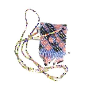 Buy Beaded Mini Purse Made in India, Assorted Colors and Patterns by Creative Ventures