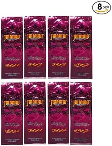 Jwoww MIDNIGHT DELIGHT 8 PACK (.5 oz = 4 ounces) Private Reserve Tanning Bed Lotion