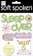 Me & My Big Ideas Soft Spoken Themed Embellishments, Allison Sleep Over SS-359 Me & My Big Ideas Soft Spoken Themed Embellishments, Allison Sleep Over SS-359
