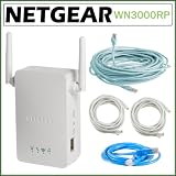 Netgear WN3000RP Universal Wi-Fi Range Extender with Ethernet CAT-5E Cable Bundle Netgear WN3000RP Universal Wi-Fi Range Extender with Ethernet CAT-5E Cable Bundle