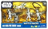 Star Wars 3 3/4 In Battle Pack - Anti Hailfire Squad