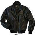 Alpha Industries Lederjacke CWU Leather schwarz - f�llt eine Nr. kleiner aus !