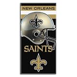 BSS - New Orleans Saints NFL Fiber Reactive Beach Towel (Banner Series) (60in x 30in)