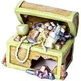 GloFish Treasure Chest Ornament for Aquarium, Small