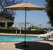 Ace Evert Market Umbrella 8011S, 9 ft, Polyester, Khaki