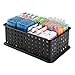 iDesign Modulon X/2 BPA-Free Plastic Stackable Storage Bin with Handles - 5