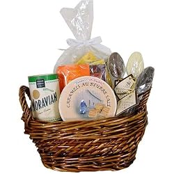 Candy and Teatime Small Gift Basket for Sweets Lovers