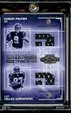 2003 Playoff Honors Carson Palmer / Kelley Washington Jersey Tandems Cincinnati Bengals Football Card - Mint Condition - Shipped In Protective Display Case