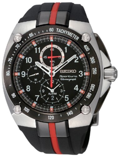Seiko Men's SNAE07 Sportura Chronograph Watch