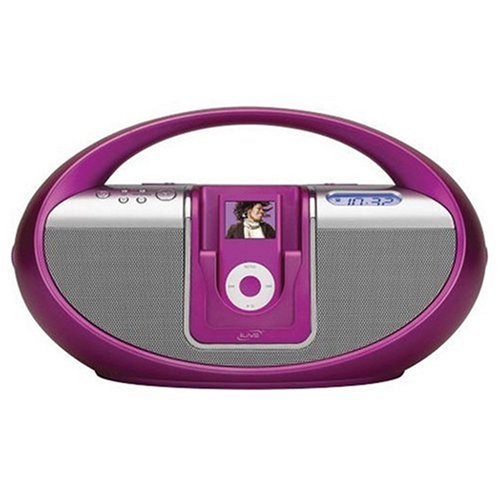 GPX IBR2807DPPNK iLive Boombox w/iPod Docking Station