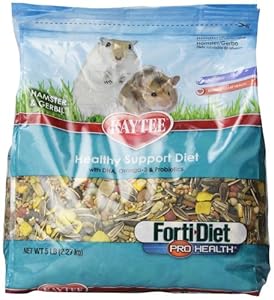 Kaytee Forti Diet Pro Health Food for Hamsters/Gerbils, 5-Pound