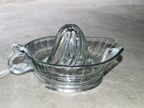 BdF Zitronenpresse Orangenpresse aus Glas