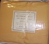600 Thread Count Egyptian Cotton Sheet Set King Gold