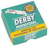 100 "Derby Professional" Single Edge Razor Blades for straight razor