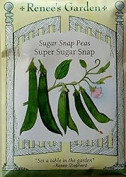 Sugar Snap Peas Renee's Garden Seeds 80 Seeds