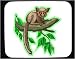 Decorated Mouse Pad with africa, primate, tarsier, monkey, branch