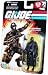 GI Joe 2008 Comic Series 4 Inch Tall Action Figure - Commando SNAKE EYES with Pistol, Submachine Gun, Knife and Display Stand
