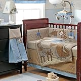 Mosaic Jungle 4 Piece Crib Bedding Set by Bananafish