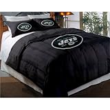 BSS - New York Jets NFL Embroidered Comforter Twin/Full (64in x 86in)