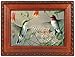Hummingbirds Woodgrain Music Box Plays Wind Beneath Wings