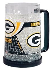 Sports: Green Bay Packers 16oz Crystal Freezer Mug - DuckHouse