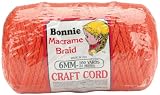 Macrame Cord 6mm 100yd Skein-Orange