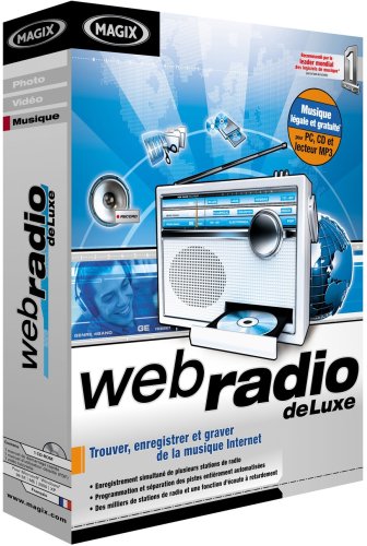 MAGIX Web Radio Deluxe - Ensemble complet - 1 utilisateur - CD - Win