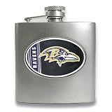 Review Quality Gold  / Baltimore Ravens Stainless Steel Hip Flask