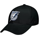 Reebok Tampa Bay Lightning Black Structured Adjustable Hat