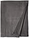 Soft Microfleece Blanket | Queen Size | All-Season Comfort | Super Soft Lightweight Throw | Plush for Bed, Couch, or Travel | Pet-Friendly | Gray