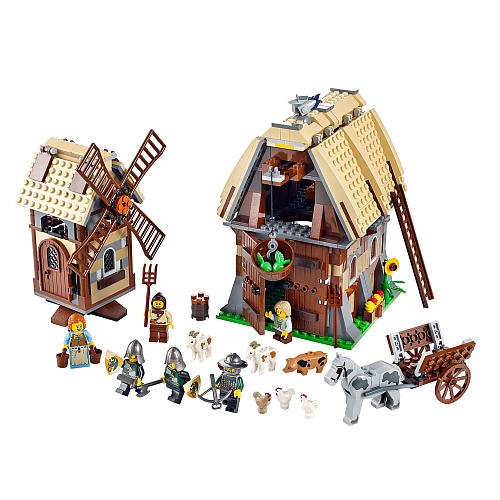 LEGO Castle Mill Village Raid 7189 511pkQL t4L LEGO Castle Mill Village Raid 7189