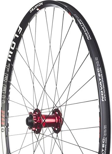 Novatec Wheels FlowTrail 29 Wheelset Black/Red, 15QR Front/12x142 TA Rear Shimano/SRAM