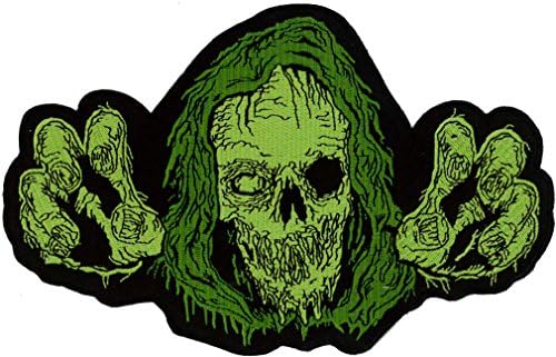 Ghoul Embroidered Back Patch 21cm x 13cm (8" x 5")