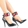 Pleaser Shoes Women's STILETTO, 5-Inch High Heel w/Classic Closed Toe Pump W/Ankle Cuff 211