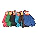 Winter Gloves Magic Gloves Wholesale 12 Pairs- One Size Fits Most (Rainbow Assorted)