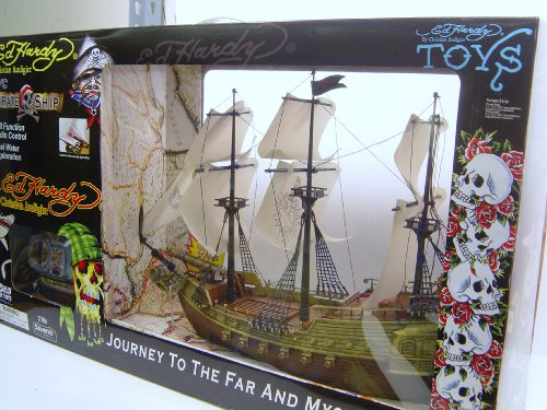 rc pirate ship ed hardy