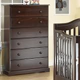 Sophia Six Drawer Chest Finish: Oak on Pine