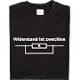Widerstand ist zwecklos, Gr��e XXL getDigital