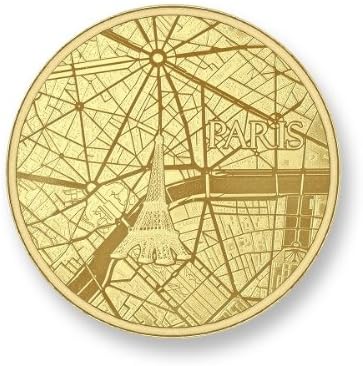 Authentic Mi Moneda Jewelry Coin Paris Je T Aime Mun-par-02-l Large Reversible