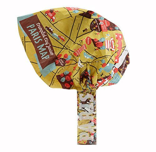 Crumpled City Junior Paris Map