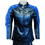 New Motorcycle Motocross ZS2 Lady Star Racing Jacket Black/Blue Reviews