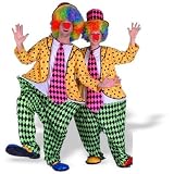 Humorous Unisex Clown Costume
