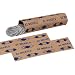 PM Company $2/SecurIT Kraft Flat Nickel Coin Wrappers, 4 Inches Length, Brown/Blue, 20,000/Carton (53005)