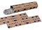 PM Company $2/SecurIT Kraft Flat Nickel Coin Wrappers, 4 Inches Length, Brown/Blue, 20,000/Carton (53005)